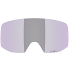A clear/pink Salomon Driver Prime Sigma replacement lens that is designed to be worn during low-light skiing conditions.