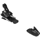 A black and silver Salomon N L7 ski binding that is designed to be used with Salomon skis.