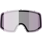 A clear Salomon Sentry Pro Sigma replacement lens that is designed for low-light skiing conditions.