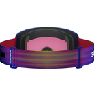 A pair of Salomon Sentry Pro S Sigma Equipe goggles that feature two lenses and are designed to integrate with ski race helmets.