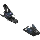 An oil-fluid/lilac Salomon Strive 12 ski binding that is designed to pair with Salomon QST skis.