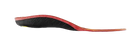 Sidas 3feet Eco Winter High Insoles showing contoured high-arch 3D EVA structure, 100% recycled woven polyester top cover, Evamic Insulated thermal layer, and low-profile heel cushioning pad.
