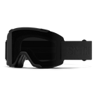 Front view of the Smith Squad Goggles 2027 featuring a low-profile semi-rimless frame, cylindrical Carbonic-x ChromaPop lens, dual-layer DriWix face foam, and a silicone-backed QuickFit strap.