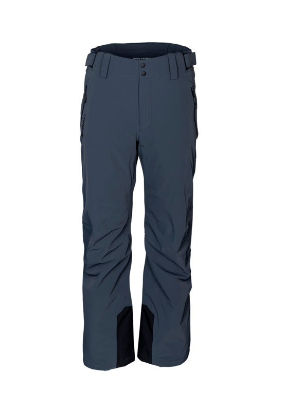 Stöckli Men's Race Ski Pants featuring waterproof construction, lightweight insulation, full-length side zippers, and race-ready over-pants performance.