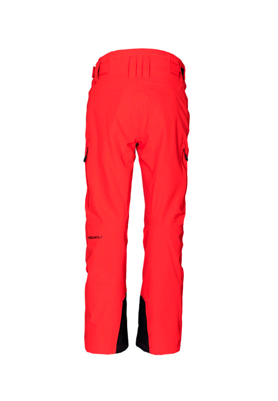 Stöckli Men's Race Ski Pants featuring waterproof construction, lightweight insulation, full-length side zippers, and race-ready over-pants performance.