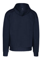 Stöckli Men's Urban Hoody Full Zip featuring soft cotton-blend fleece, brushed interior, adjustable hood, zippered pockets, and premium alpine-inspired style.