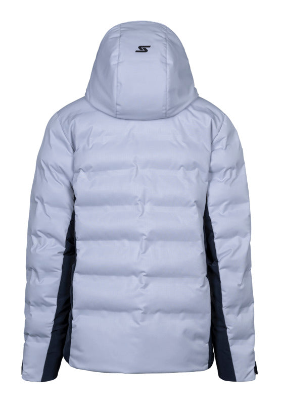 Stöckli Men's WRT Cross Pro Ski Jacket featuring waterproof construction, lightweight insulation, stretch performance fabric, and race-inspired alpine design.