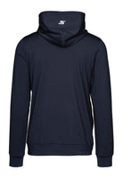 Stöckli The Swiss Hoody Pullover featuring soft cotton-blend fleece, adjustable hood, kangaroo pocket, and premium Swiss-inspired alpine style.