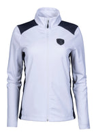 Stöckli Women's Technostretch Performance Full Zip featuring stretch performance fleece, brushed interior, moisture-wicking fabric, and a women's-specific athletic fit.