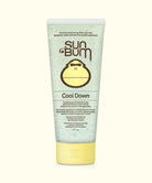 Sun Bum after sun gel tube on a white background
