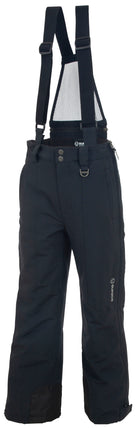 Sunice Junior Jett Full-Side Zip Ski Pants featuring waterproof fabric, lightweight insulation, full-length side zippers, and a junior race-specific fit.