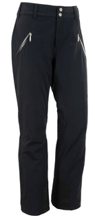A pair of black SUNICE women's Taylor ski pants with visible zippered hand pockets and custom hardware.