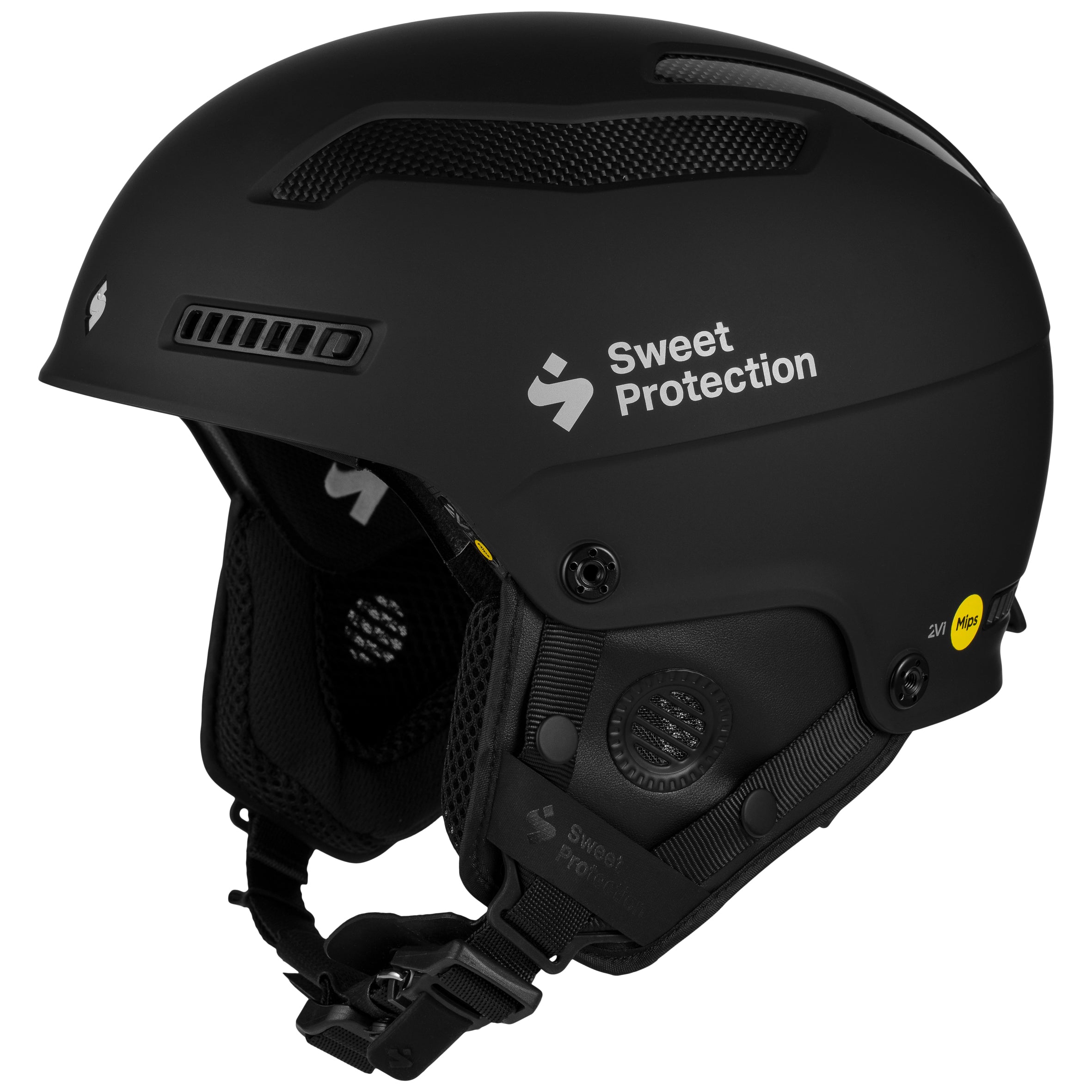 Sweet Protection Trooper SL 2Vi MIPS Race Helmet featuring 2Vi® Technology Platform, Mips® Brain Protection System, lightweight race shell, and elite slalom performance.