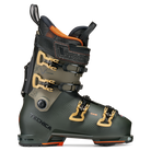 A green 2027 Tecnica Cochise 120 ski boot that features a 120 flex rating, GripWalk soles, and is intended for freeride and slackcountry skiing.