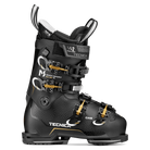 A black 2027 Tecnica Mach Sport HV 85 W women's ski boot that features an 85 flex rating, a comfortable fit, and GripWalk soles.