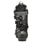 A black 2027 Tecnica Mach1 HV 95 W women's ski boot that features a 95 flex rating, a comfortable fit, and GripWalk soles.