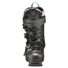 A black 2027 Tecnica Mach1 MV 95 W women's ski boot that features a 95 flex rating, a medium-volume fit, and GripWalk soles.