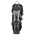 A black 2027 Tecnica Mach1 MV 95 W women's ski boot that features a 95 flex rating, a medium-volume fit, and GripWalk soles.