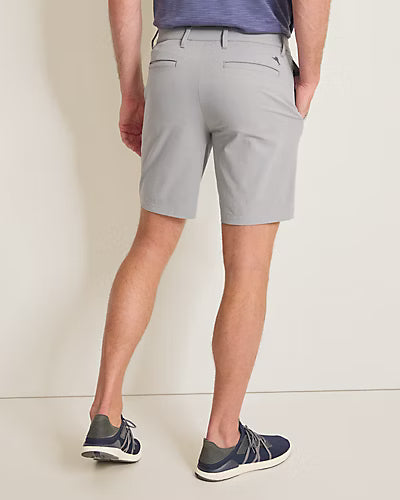 Tommy Bahama Men's Barbados Pro 9-inch Golf Shorts featuring lightweight stretch fabric, moisture-wicking comfort, and a tailored fit.