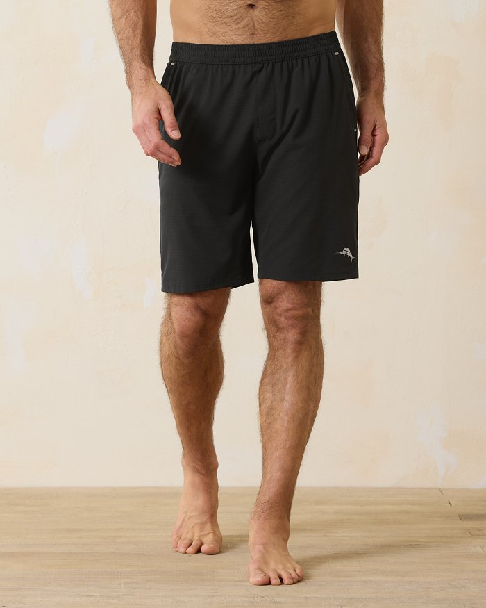 Tommy Bahama Men's Monterey Coast 9-inch Golf Shorts featuring lightweight stretch fabric, a tailored fit, and all-day comfort.