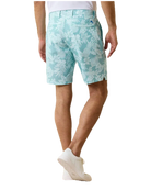 Tommy Bahama Men's On Par Pina Putt Putt 9-inch Golf Shorts featuring IslandZone® performance fabric, a tropical print, and a tailored fit.