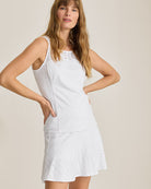 Tommy Bahama Women's Abby Eyelet Tank featuring lightweight IslandZone performance fabric, eyelet detailing, moisture-wicking comfort, and UPF 50+ sun protection.