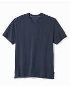 Tommy Bahama Women's Coastal Crest V-Neck T-Shirt featuring a soft fabric, flattering V-neckline, and relaxed everyday fit.