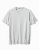 Tommy Bahama Women's Coastal Crest V-Neck T-Shirt featuring a soft fabric, flattering V-neckline, and relaxed everyday fit.
