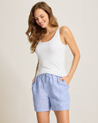 Tommy Bahama Women's Kona Isles Tank featuring soft breathable fabric, lightweight comfort, sleeveless styling, and a flattering feminine fit.