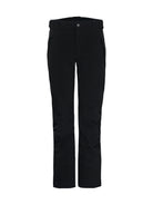 A pair of black Toni Sailer Men's William Ski Pants that are waterproof, breathable, stretchable, and insulated.