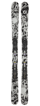 2025 Völkl Revolt Jr Urban skis, Völkl Revolt skis, junior urban skis, vMotion bindings, ski bindings, urban skiing equipment, durable skis, versatile ski shape, secure ski bindings, performance skis, skiing gear, winter sports gear, ski shop, Swiss Sports Haus, West Vancouver ski shop.