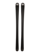 A pair of green and gray 2027 Volkl Blaze 86 skis that are designed for all-mountain skiing.