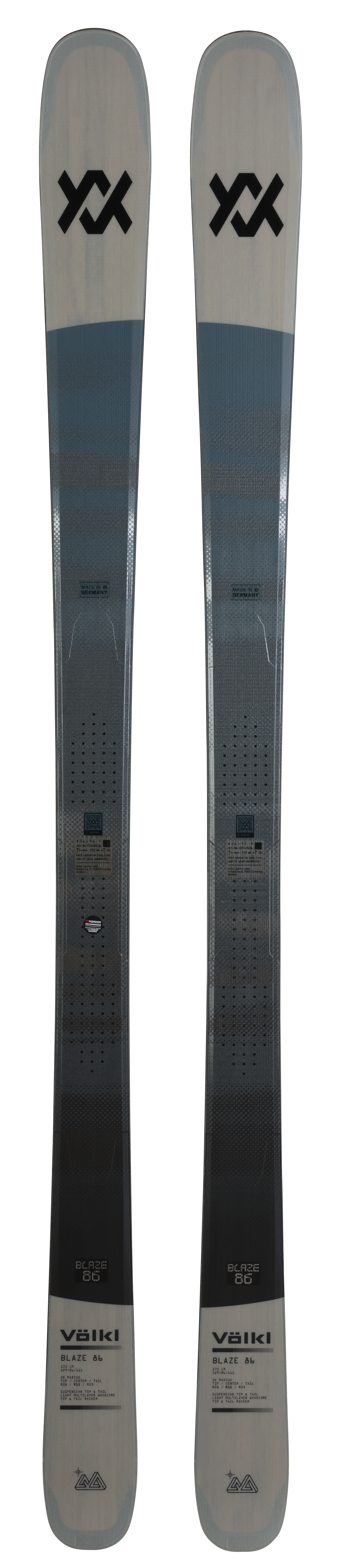 Völkl Blaze 86 Grey all-mountain skis 2026