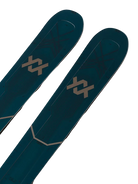 A pair of blue and black 2027 Mantra 88 skis that are designed for advanced all-mountain skiers.