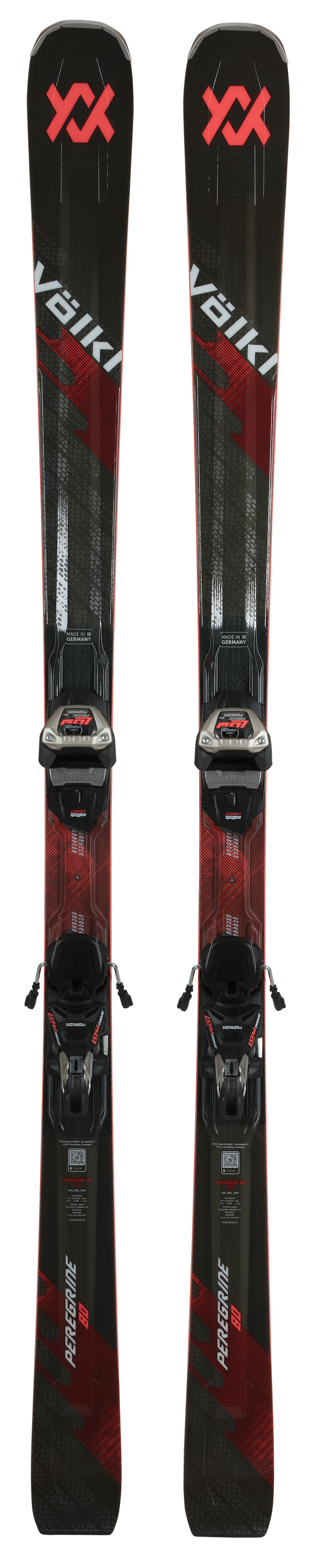 Völkl Peregrine 80 Lowride skis with Marker LR 12 TCX bindings 2026