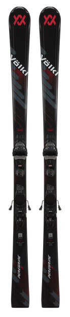 Völkl Peregrine X skis with Marker vMotion bindings 2026 frontside ski package