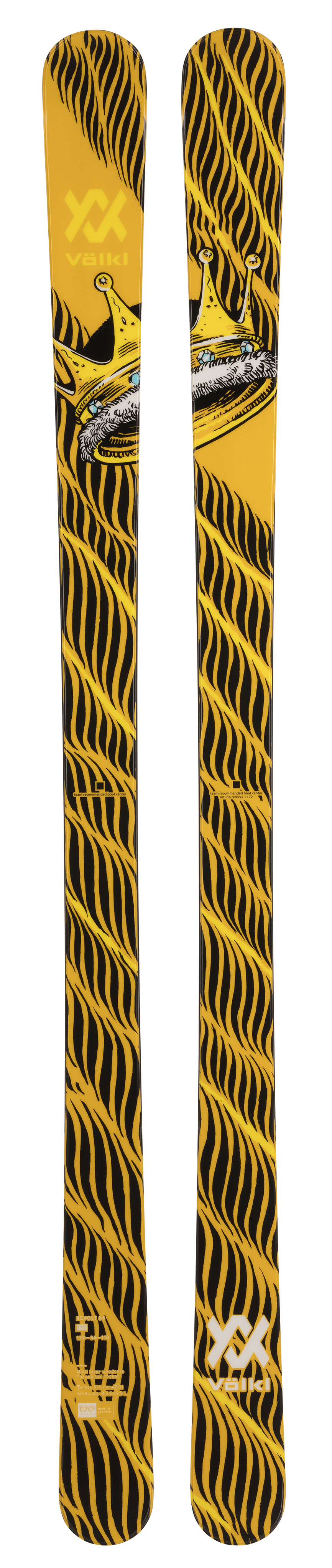 Volkl Revolt Crown freestyle all-mountain skis 2024