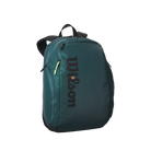Wilson Blade V9 Super Tour Backpack featuring dedicated racquet storage, multiple compartments, premium construction, and Blade-inspired styling.