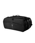 Wilson RF Tournament Bag featuring Roger Federer-inspired styling, multiple racquet compartments, premium construction, and organized storage.