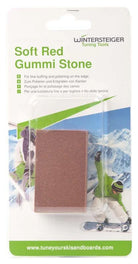 Wintersteiger Soft Red Gummi Stone, ski stone, ski edge maintenance, gummi stone for skis, soft gummi stone, ski tuning tool, Wintersteiger ski equipment, ski shop, edge sharpening tool, Swiss Sports Haus, West Vancouver ski shop.