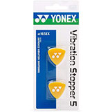 Yonex Vibration Stopper 5 Yellow Tennis Dampener available at Swiss Sports Haus 604-922-9107.