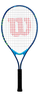 Wilson US Open 25 JR Tennis Racket Strung available at Swiss Sports Haus 604-922-9107.