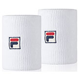Fila Solid Double Wide Wristband White Tennis Wristband available at Swiss Sports Haus 604-922-9107.