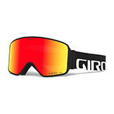 Giro Method Asian Fit Goggles Black Wordmark with Vivid Ember Lens available at Swiss Sports Haus 604-922-9107.