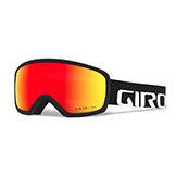 Giro Ringo Asian Fit Goggles Black Wordmark with Vivid Ember Lens available at Swiss Sports Haus 604-922-9107.