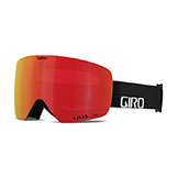 Giro Contour Asian Fit Goggles Black Wordmark with Vivid Ember Lens available at Swiss Sports Haus 604-922-9107.