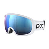 POC Fovea Clarity Comp Goggles Hydrogen White with Spektris Blue Lens available at Swiss Sports Haus 604-922-9107.