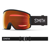 Smith Proxy Goggles Black with ChromaPop Everyday Red Mirror Lens available at Swiss Sports Haus 604-922-9107.