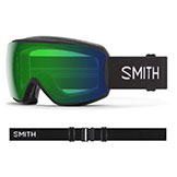 Smith Moment Goggles Black with ChromaPop Everyday Green Mirror Lens available at Swiss Sports Haus 604-922-9107.
