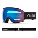Smith Sequence OTG Goggles Black with ChromaPop Storm Rose Flash Lens available at Swiss Sports Haus 604-922-9107.
